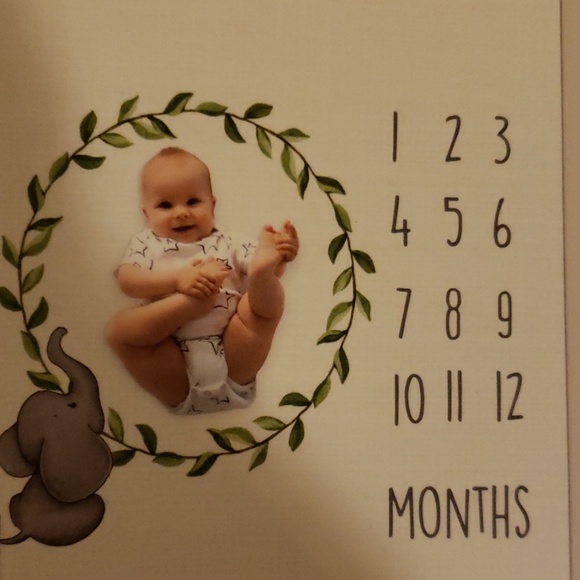 monthly birthday blanket